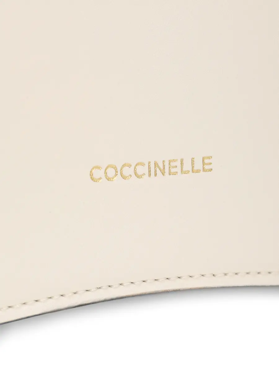 Сумка кожаная COCCINELLE E1 U4G 18 02 01/N17 Белый  Фото 5