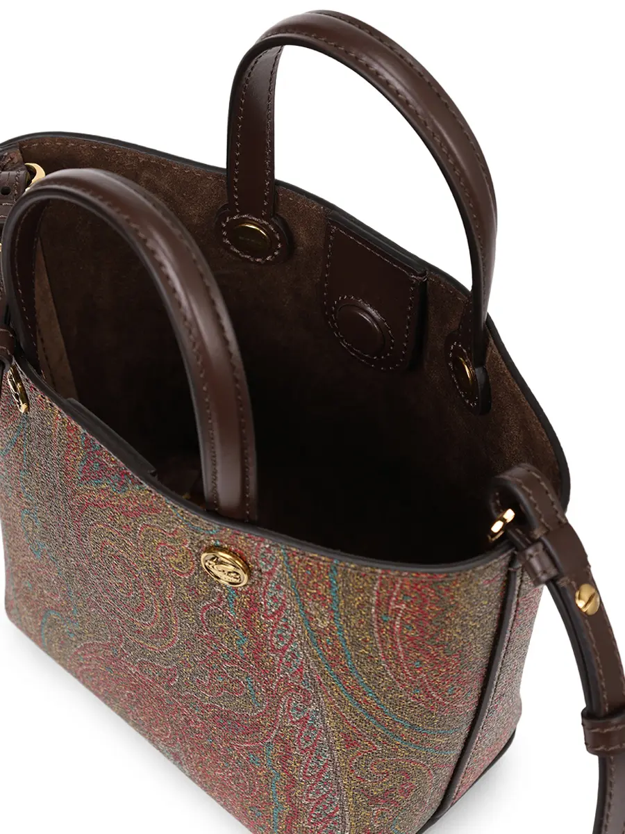 Сумка текстильная ETRO WP1D0043 AA001 M0019 Коричневый  Фото 4