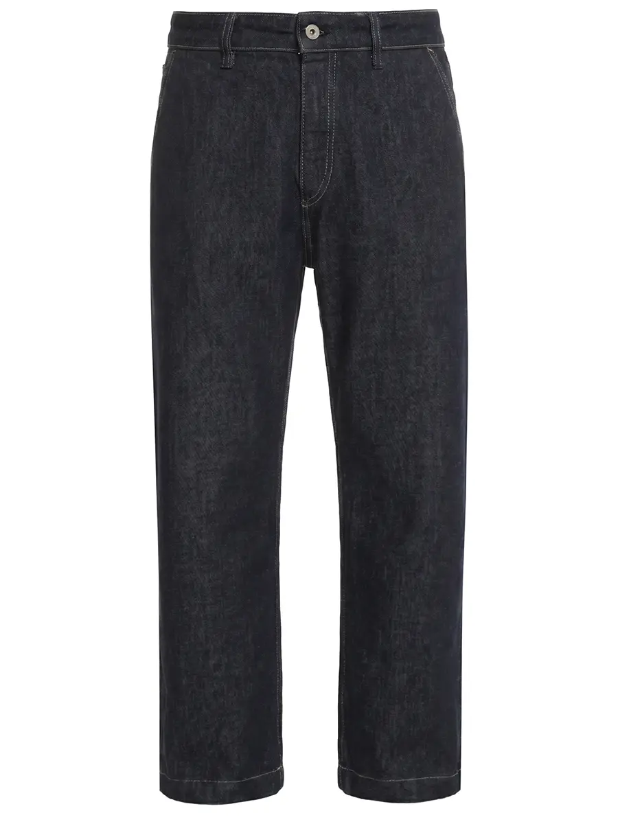 Джинсы Regular Fit хлопковые BOSS 50556486/404 Синий 