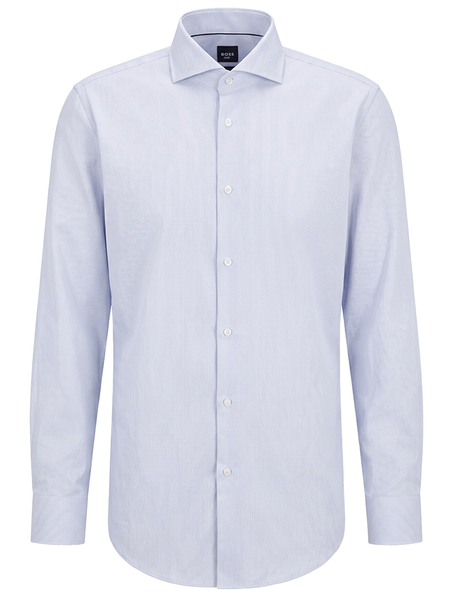 Рубашка Slim Fit хлопковая BOSS