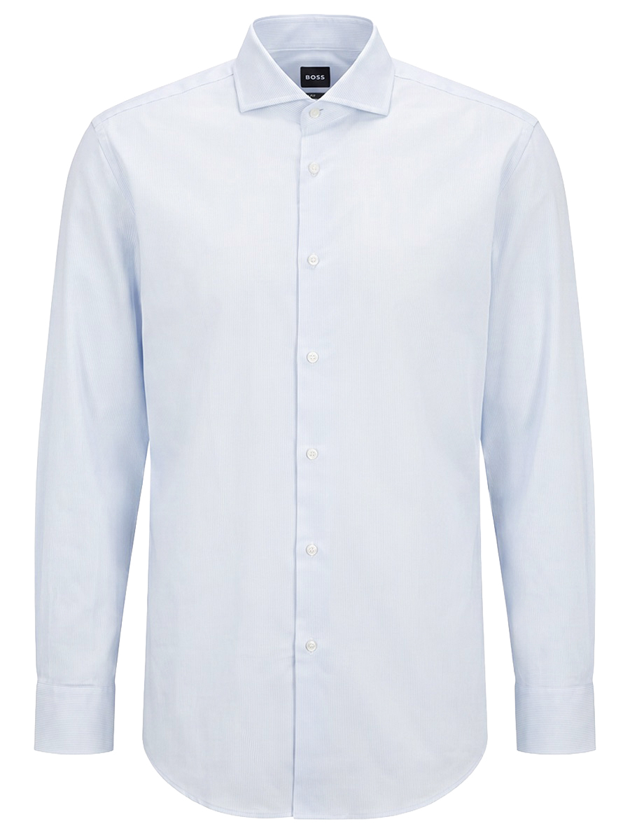 Рубашка Slim Fit хлопковая BOSS
