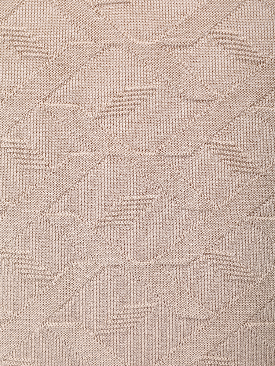 Поло шелковое BERTOLO LUXURY MENSWEAR 902532/002544/0603 Бежевый  Фото 6