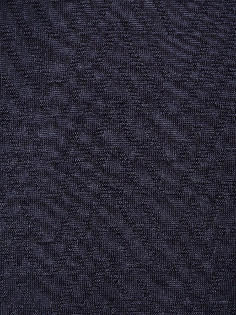 Поло шелковое BERTOLO LUXURY MENSWEAR 902574/002545/0099 Темно- Синий  Фото 6