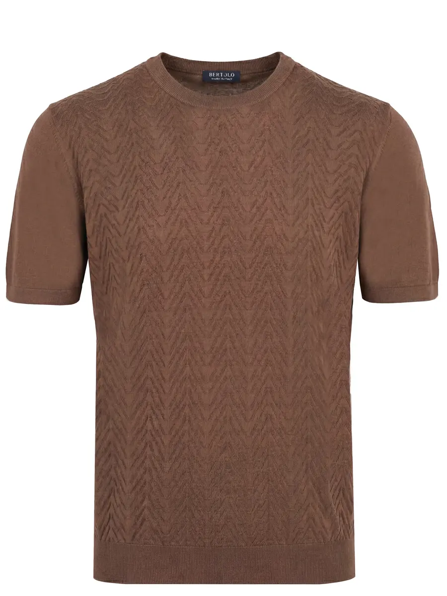 Футболка шелковая Bertolo Luxury Menswear