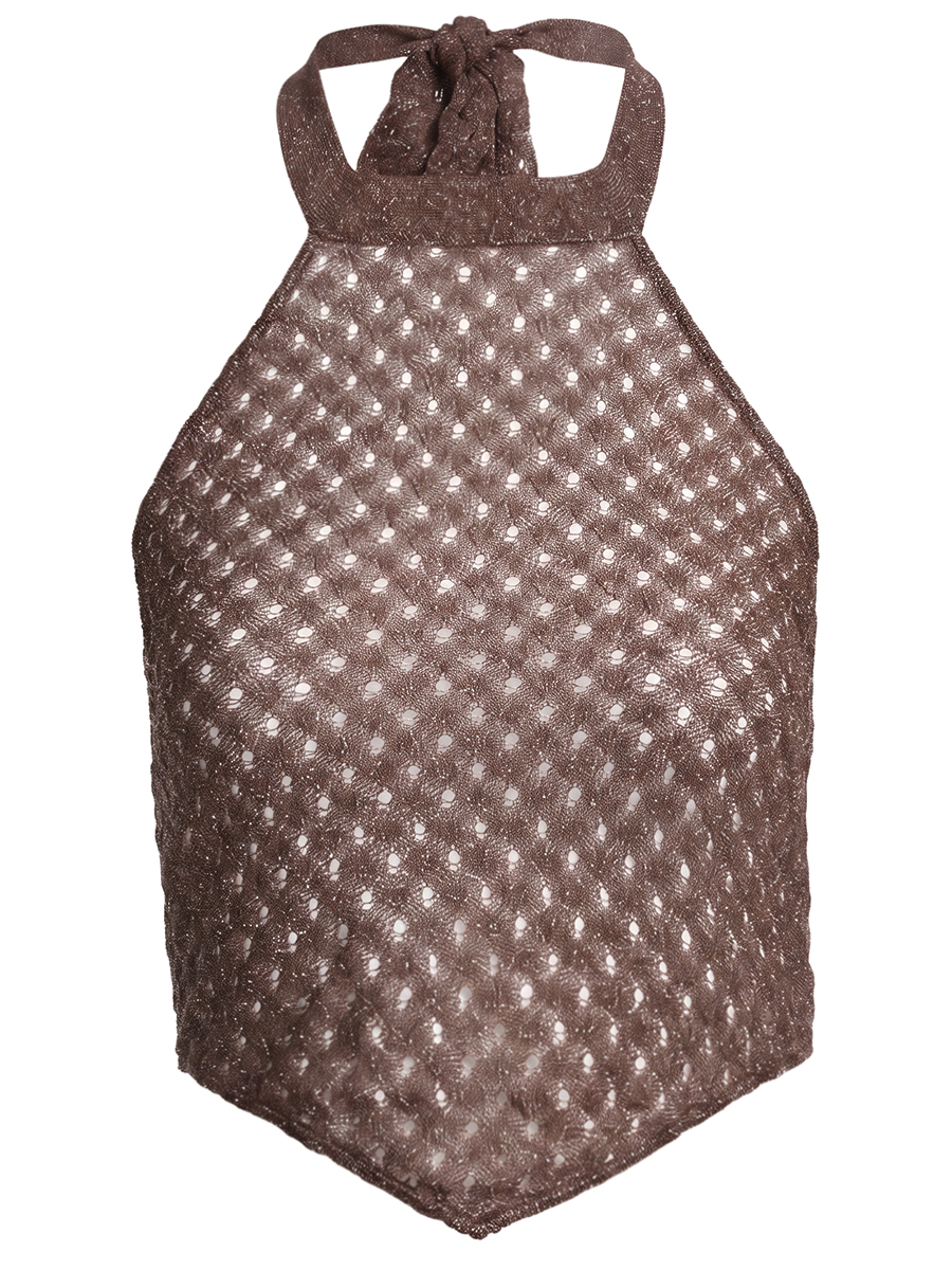 Топ из вискозы с люрексом MISSONI