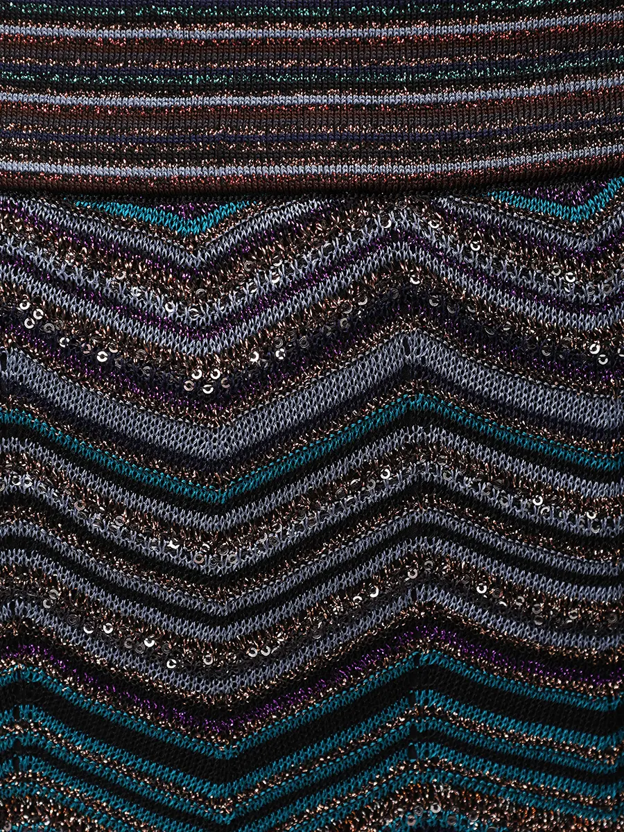 Юбка из вискозы MISSONI DS26SH0S-BK019 SM9ZT Мультиколор  Фото 6