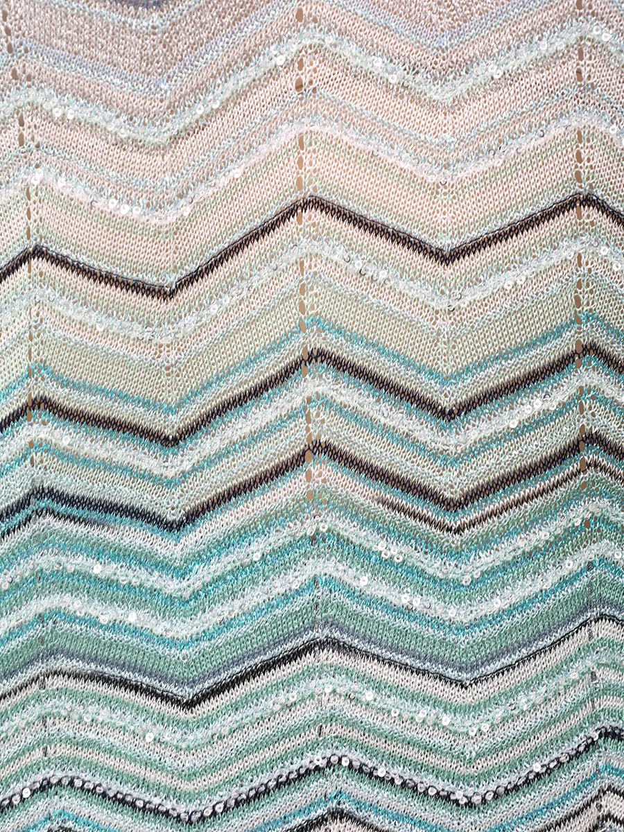 Пуловер из вискозы MISSONI DS26SJ0F-BK01H9 SMSN4 Бирюзовый  Фото 6