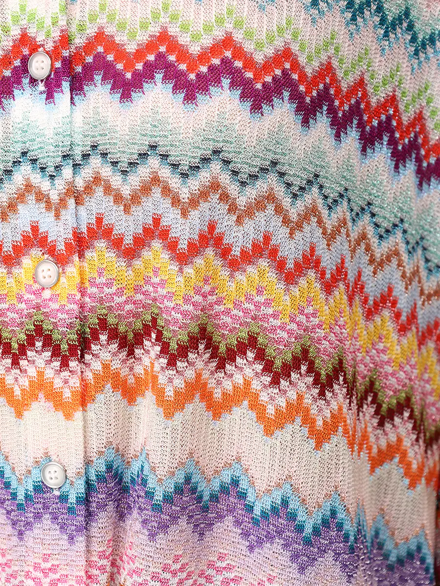 Рубашка из вискозы MISSONI MC24SK00-BR014F SM9WV Мультиколор  Фото 6