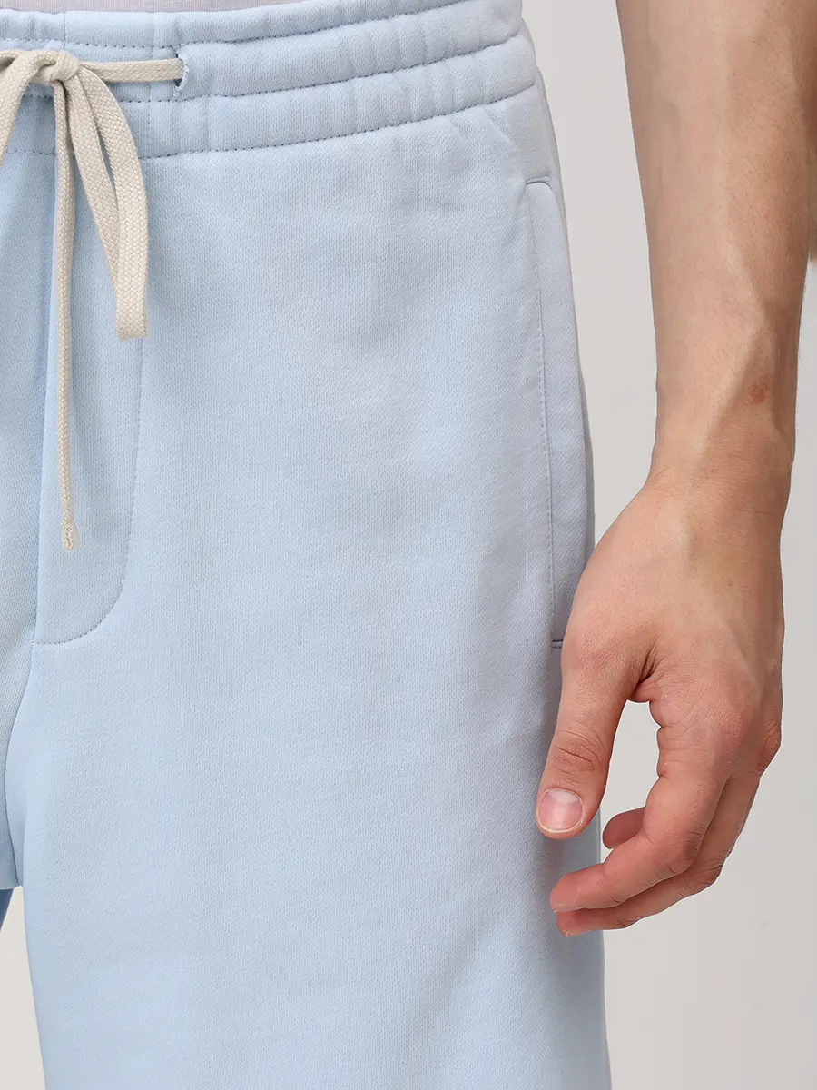 Шорты хлопковые COMME DES FUCKDOWN CFABM01930 AZZURRO Голубой  Фото 5