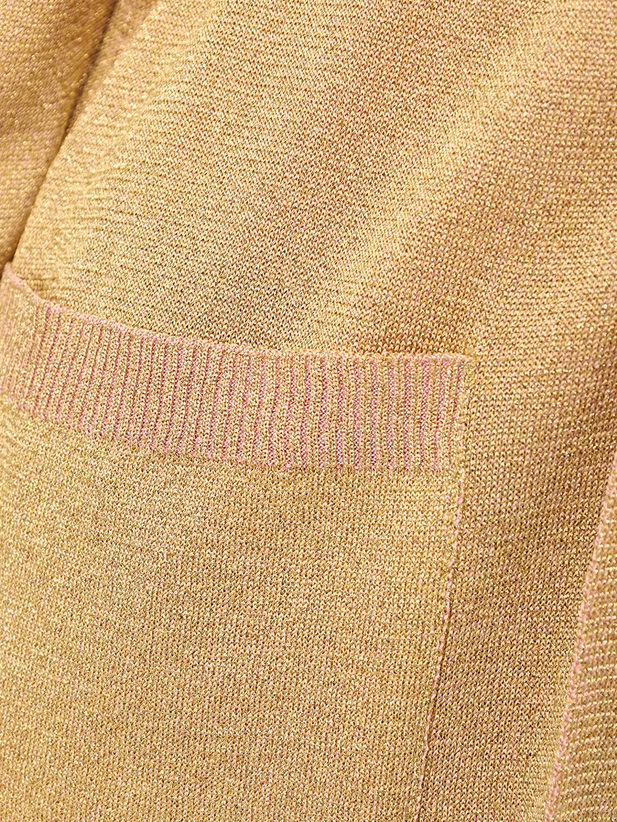 Кардиган из вискозы MISSONI DC26SM02-BK01H3 S01KL Золотой  Фото 6