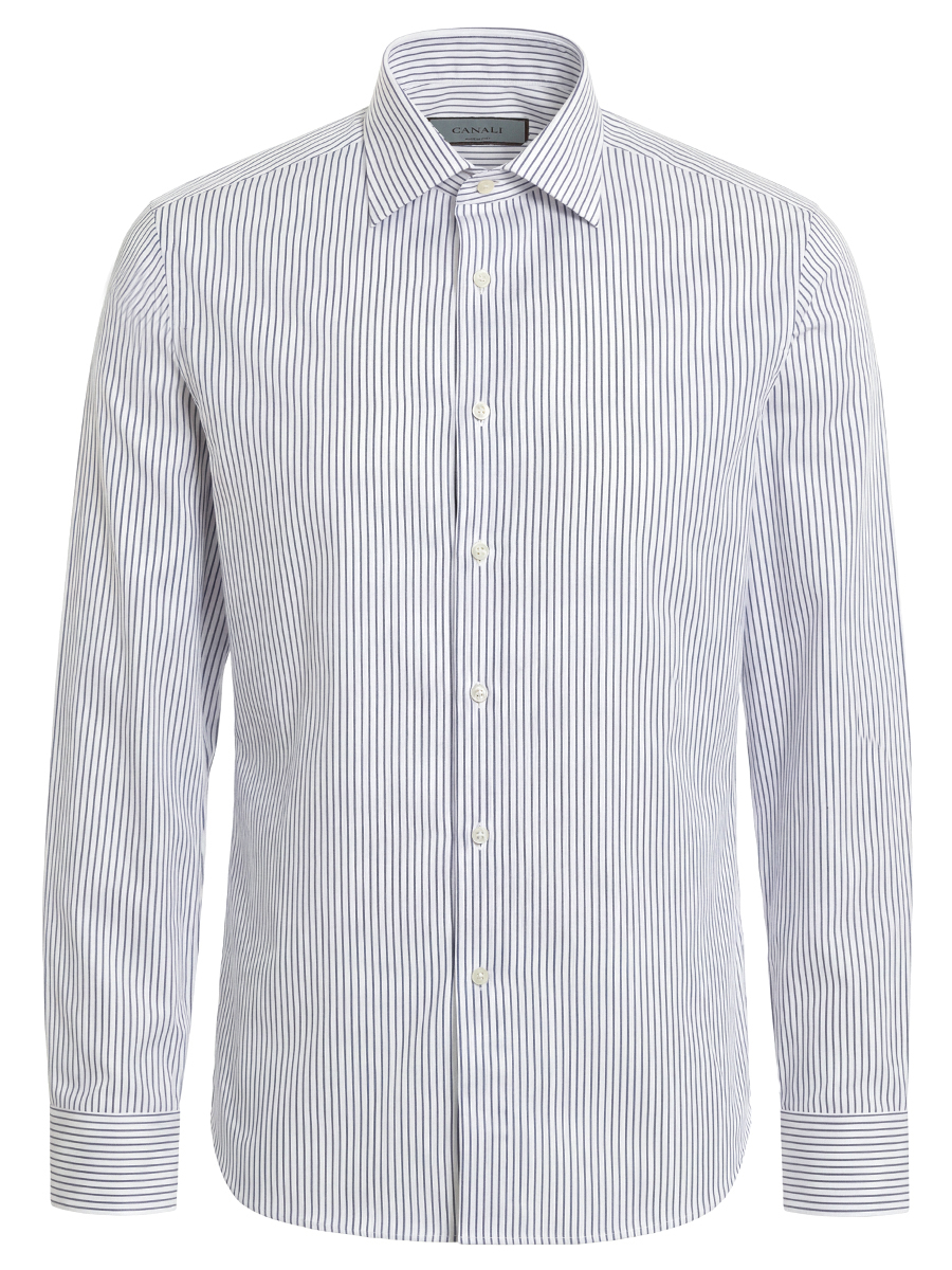 Рубашка Slim Fit хлопковая CANALI