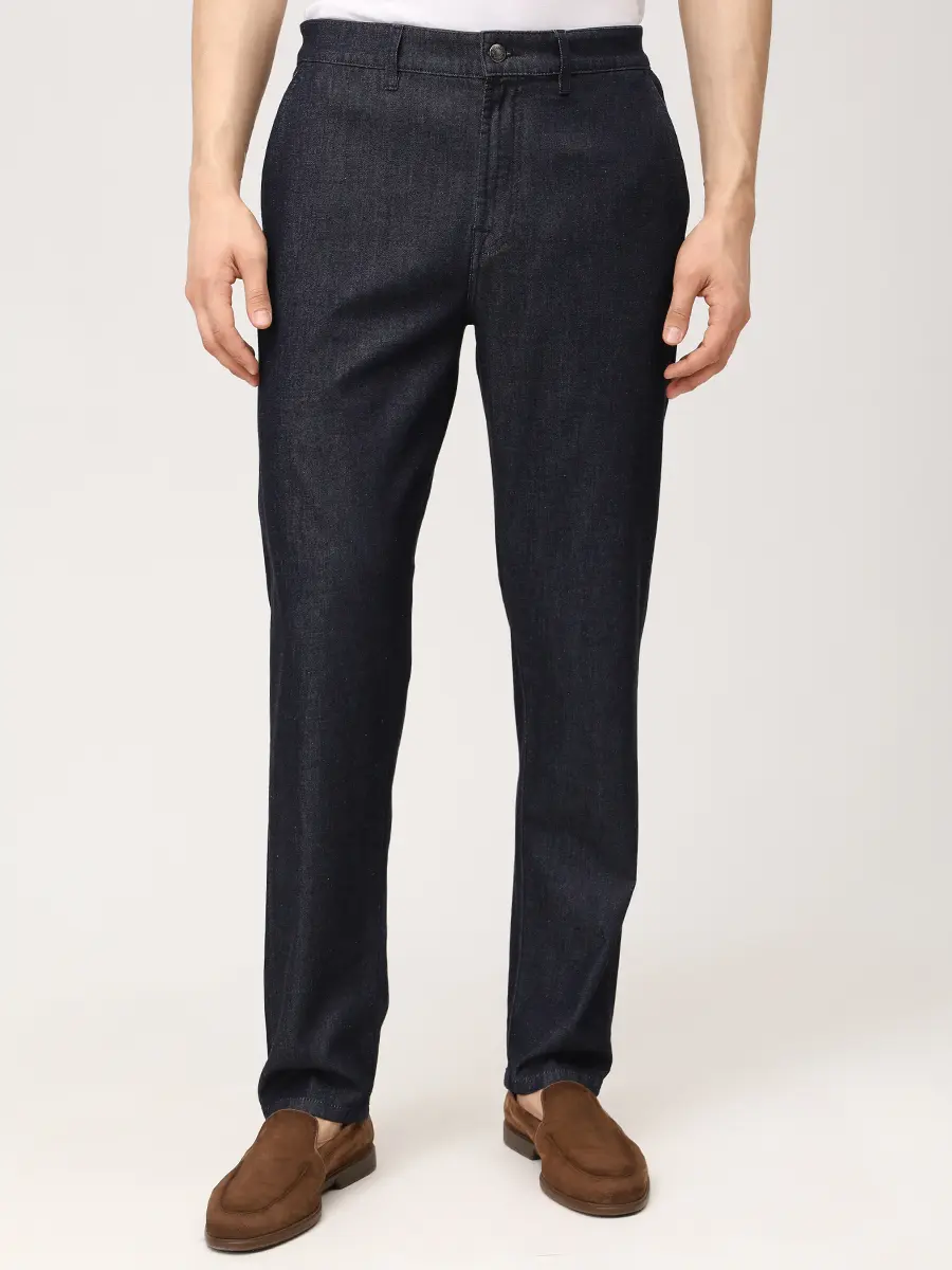 Джинсы Regular Fit CANALI PX01198/301/91745 Темно- Синий  Фото 4