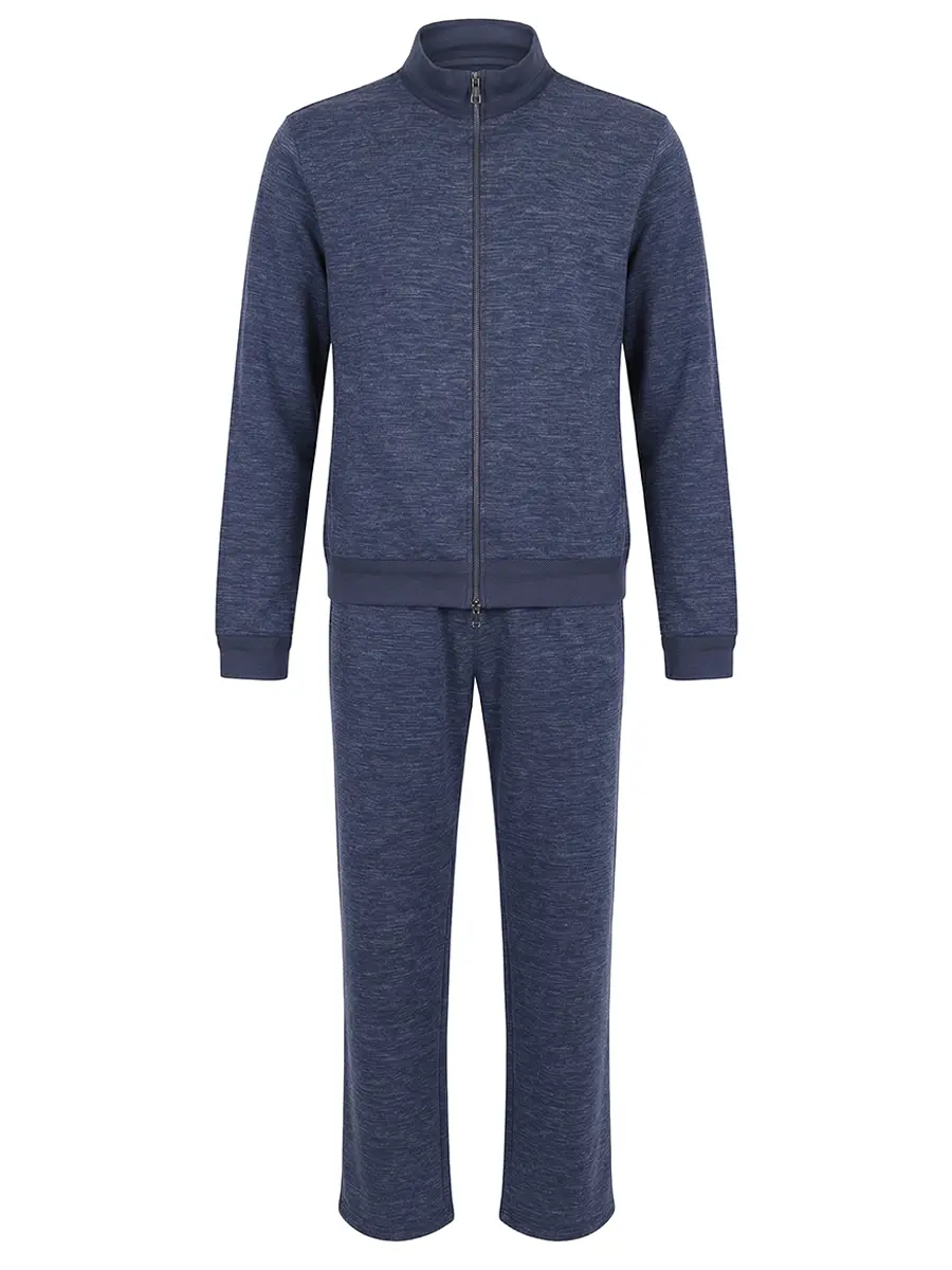 Костюм из шерсти и шелка BRETT JOHNSON SS26J1LP/SS26J6LP193OCE Синий 