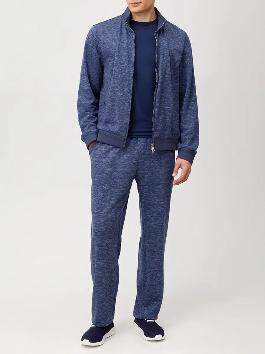 Костюм из шерсти и шелка BRETT JOHNSON SS26J1LP/SS26J6LP193OCE Синий  Фото 2