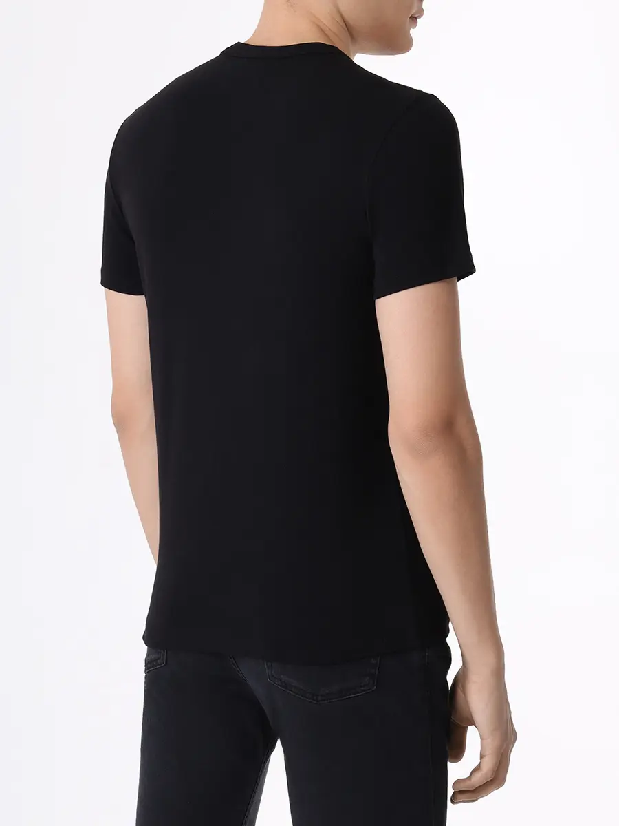Футболка хлопковая TOM FORD T4M081040/002 Черный  Фото 3