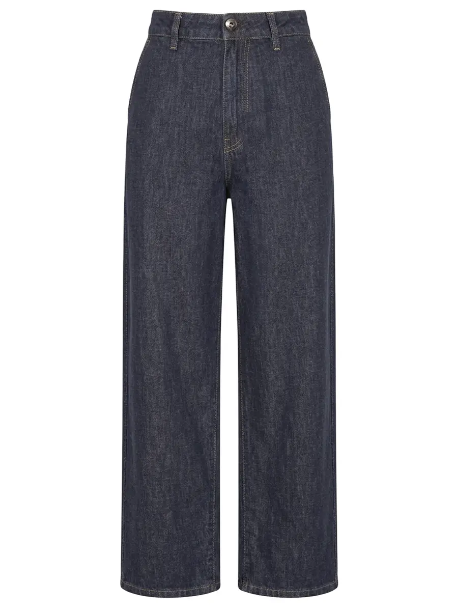 Джинсы хлопковые MOORER MODDE100023 BLU DENIM V2543 Синий 