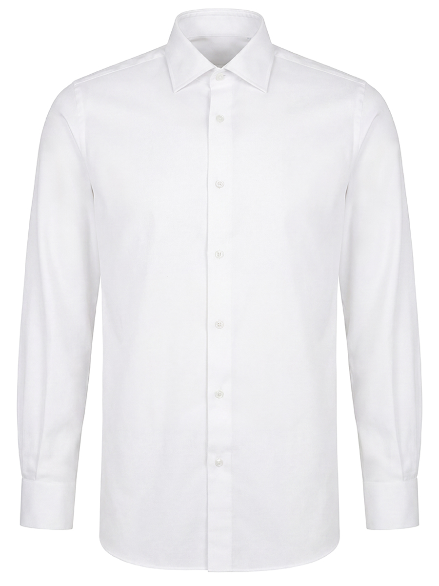 Рубашка Slim Fit из хлопка и льна STILE LATINO