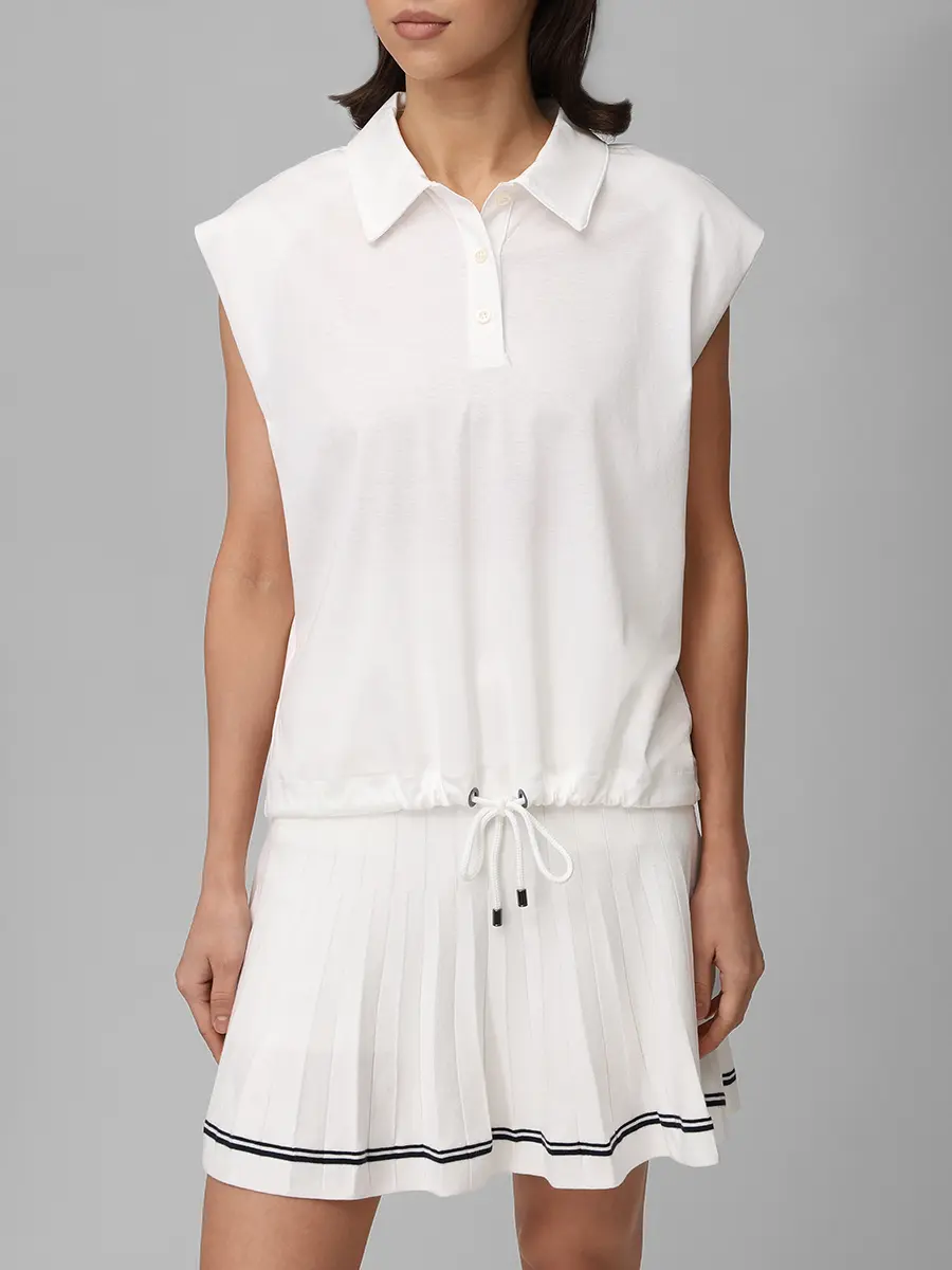 Поло хлопковое BOGNER MIA 56529178/753 Белый  Фото 4