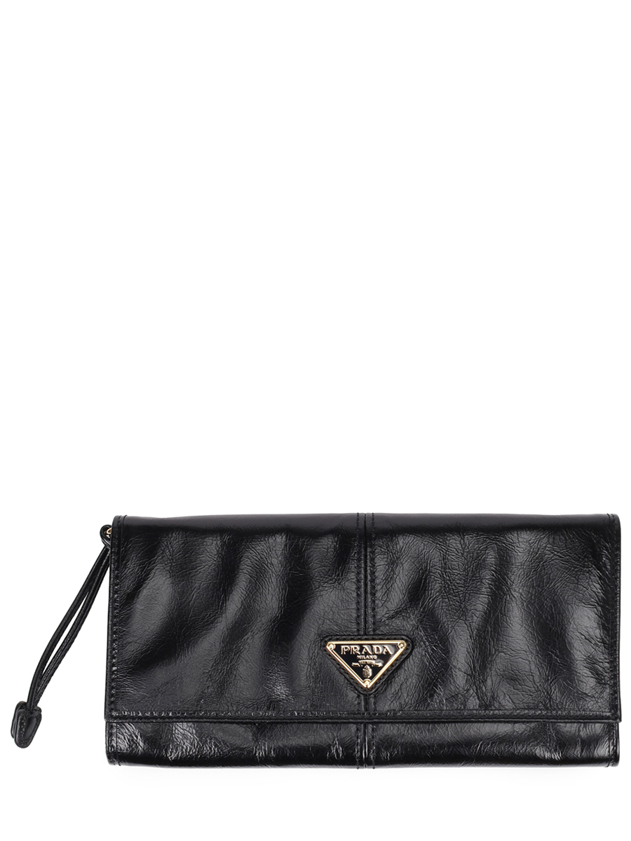 Клатч кожаный PRADA