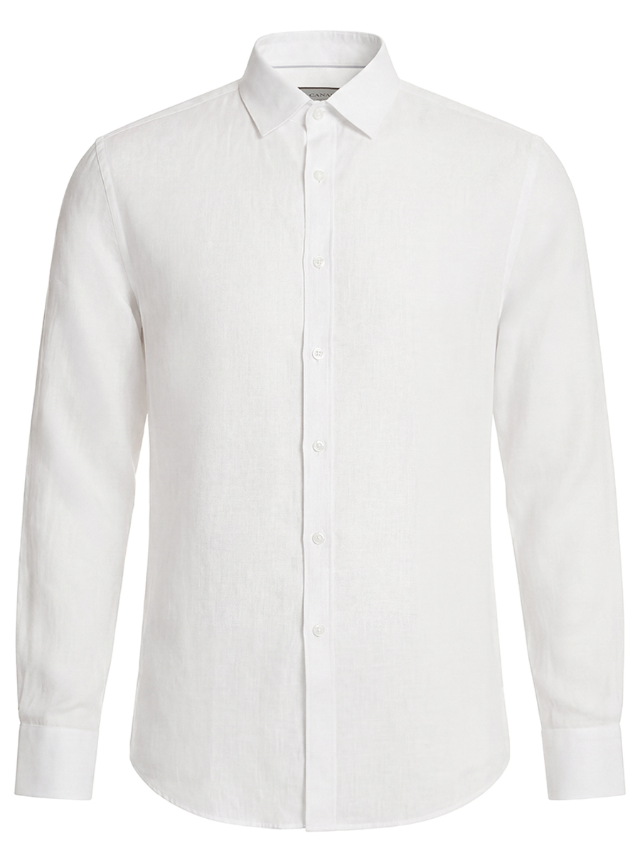 Рубашка Regular Fit льняная CANALI