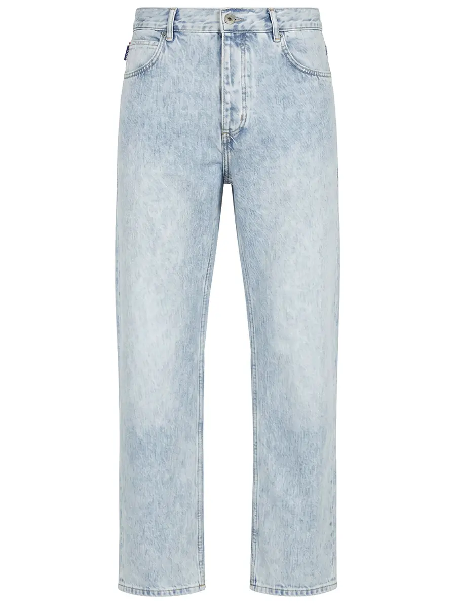 Джинсы Regular Fit хлопковые HUGO 50555950/449 Голубой 