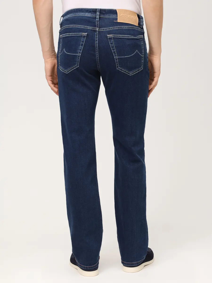 Джинсы Regular Fit хлопковые JACOB COHEN LUIS JUM_QE034 040 P3621 R2 100D Синий  Фото 3