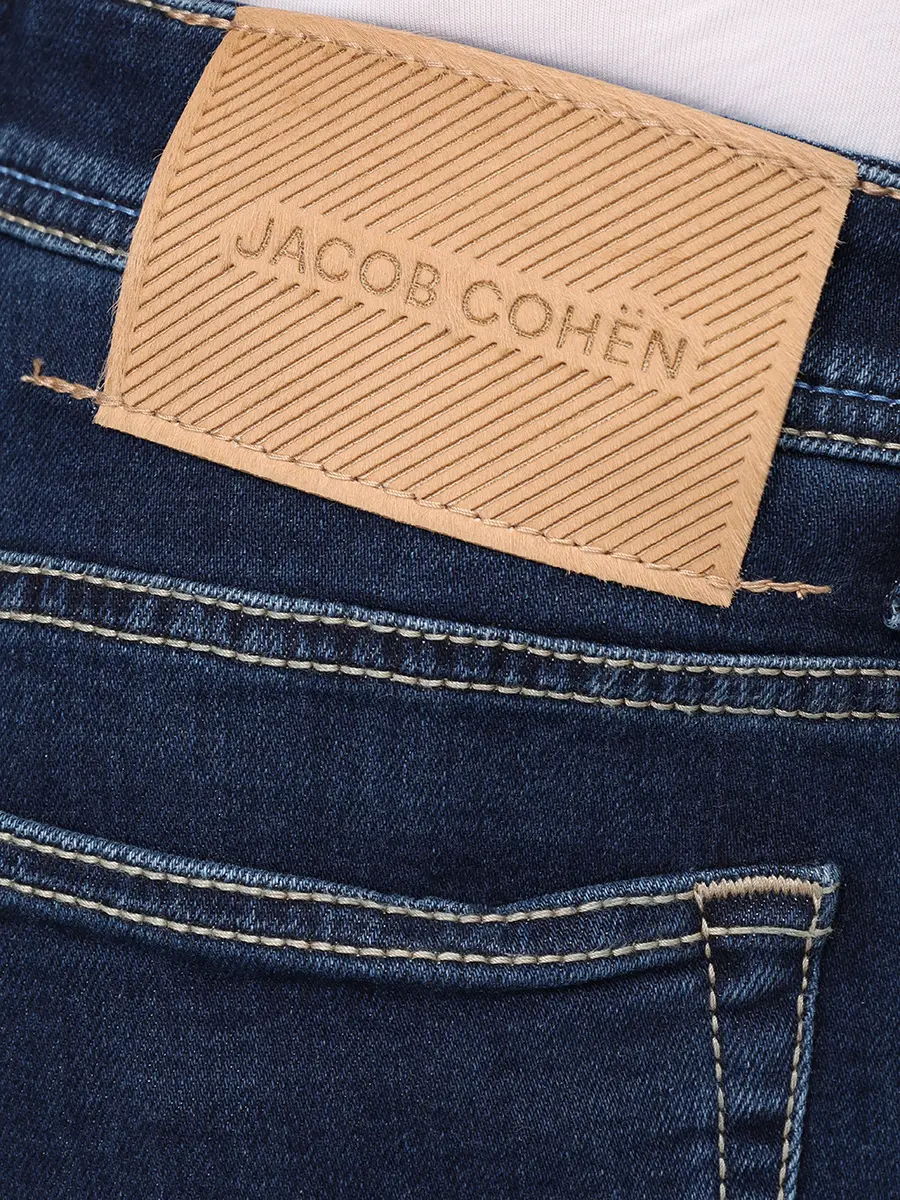 Джинсы Regular Fit хлопковые JACOB COHEN LUIS JUM_QE034 040 P3621 R2 100D Синий  Фото 6