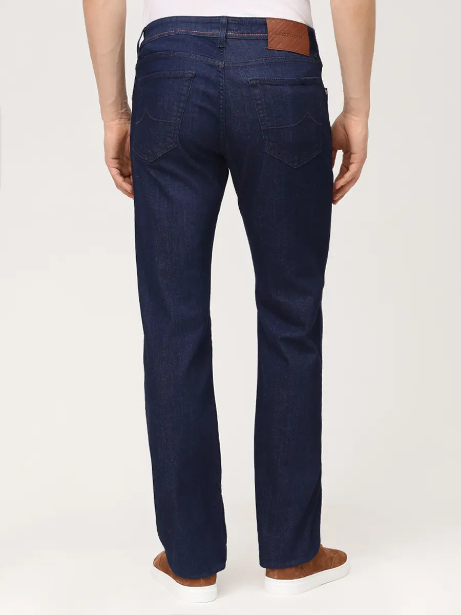 Джинсы Regular Fit хлопковые JACOB COHEN LUIS JUM_QE034 055 S3623 R1 100D Синий  Фото 3