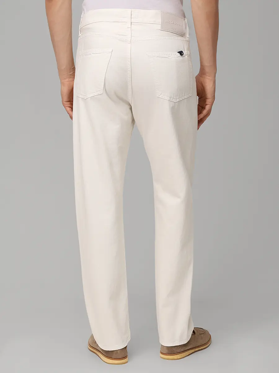 Джинсы Regular Fit хлопковые JACOB COHEN SEAN JUM_QE030 054 T751A TM 8A46 Кремовый  Фото 3