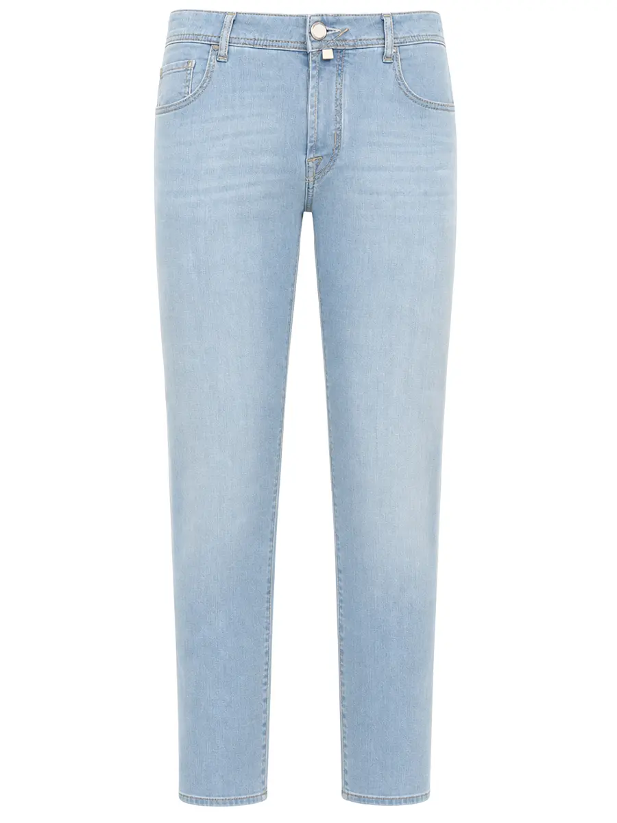Джинсы Slim Fit хлопковые JACOB COHEN BARD JUM_QM 004 073 S4324 V2 300D Голубой 