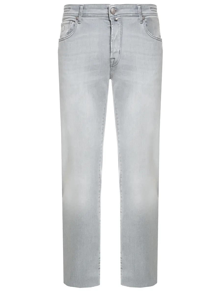Джинсы Regular Fit хлопковые JACOB COHEN LUIS JUM_QE034 030 S3618 V2 900D Серый 