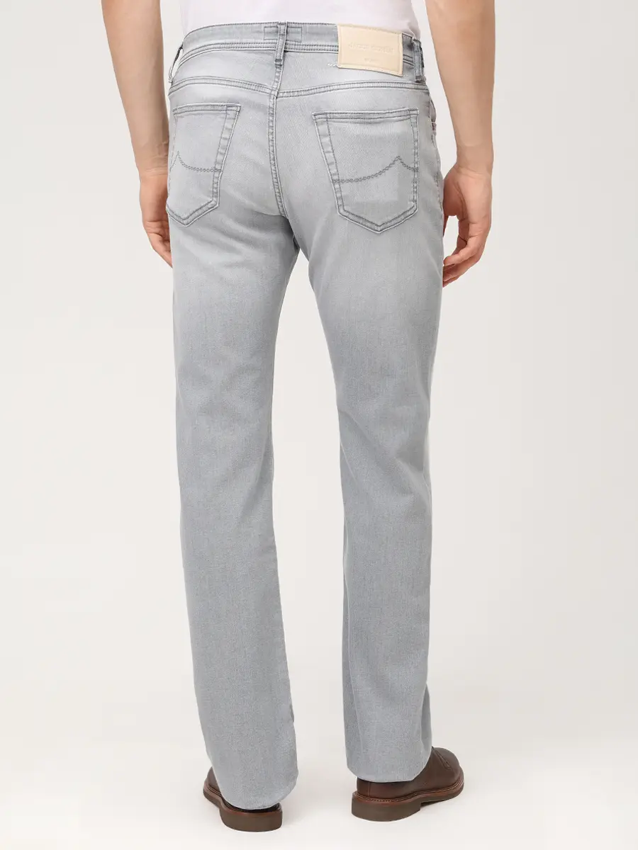 Джинсы Regular Fit хлопковые JACOB COHEN LUIS JUM_QE034 030 S3618 V2 900D Серый  Фото 3