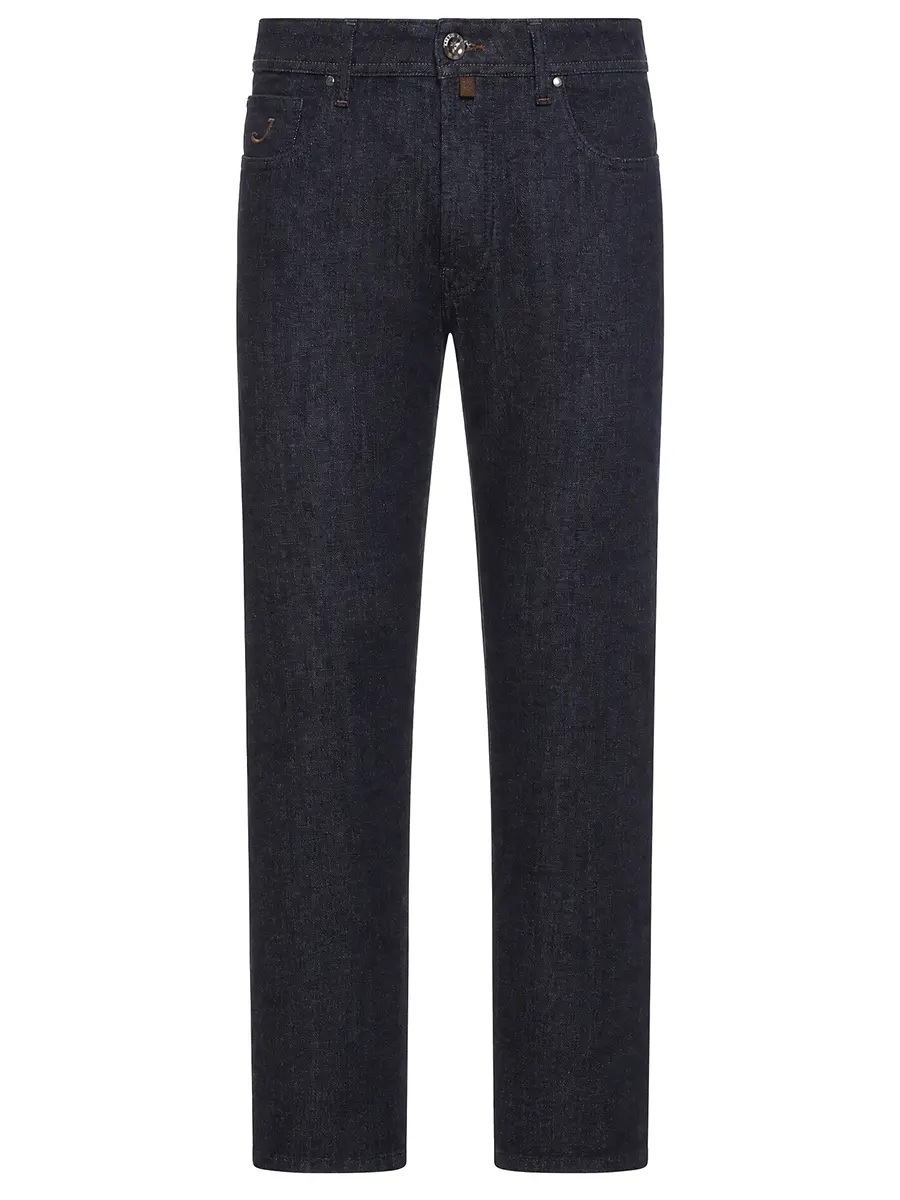 Джинсы Slim Fit хлопковые JACOB COHEN BARD JUM_QE004 034 S3736 R1 100D Темно- Синий 