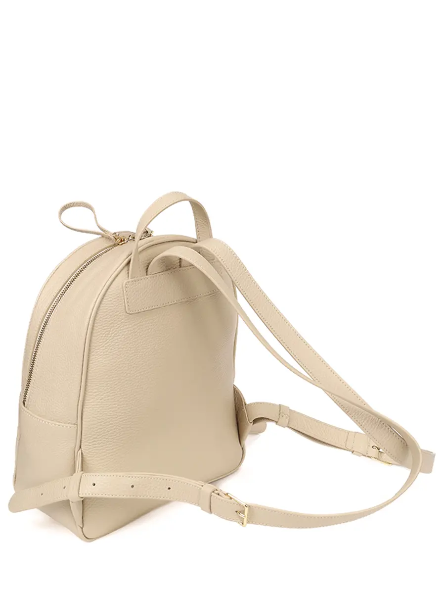 Рюкзак кожаный COCCINELLE E1 U45 14 02 01 N64 L Бежевый  Фото 3