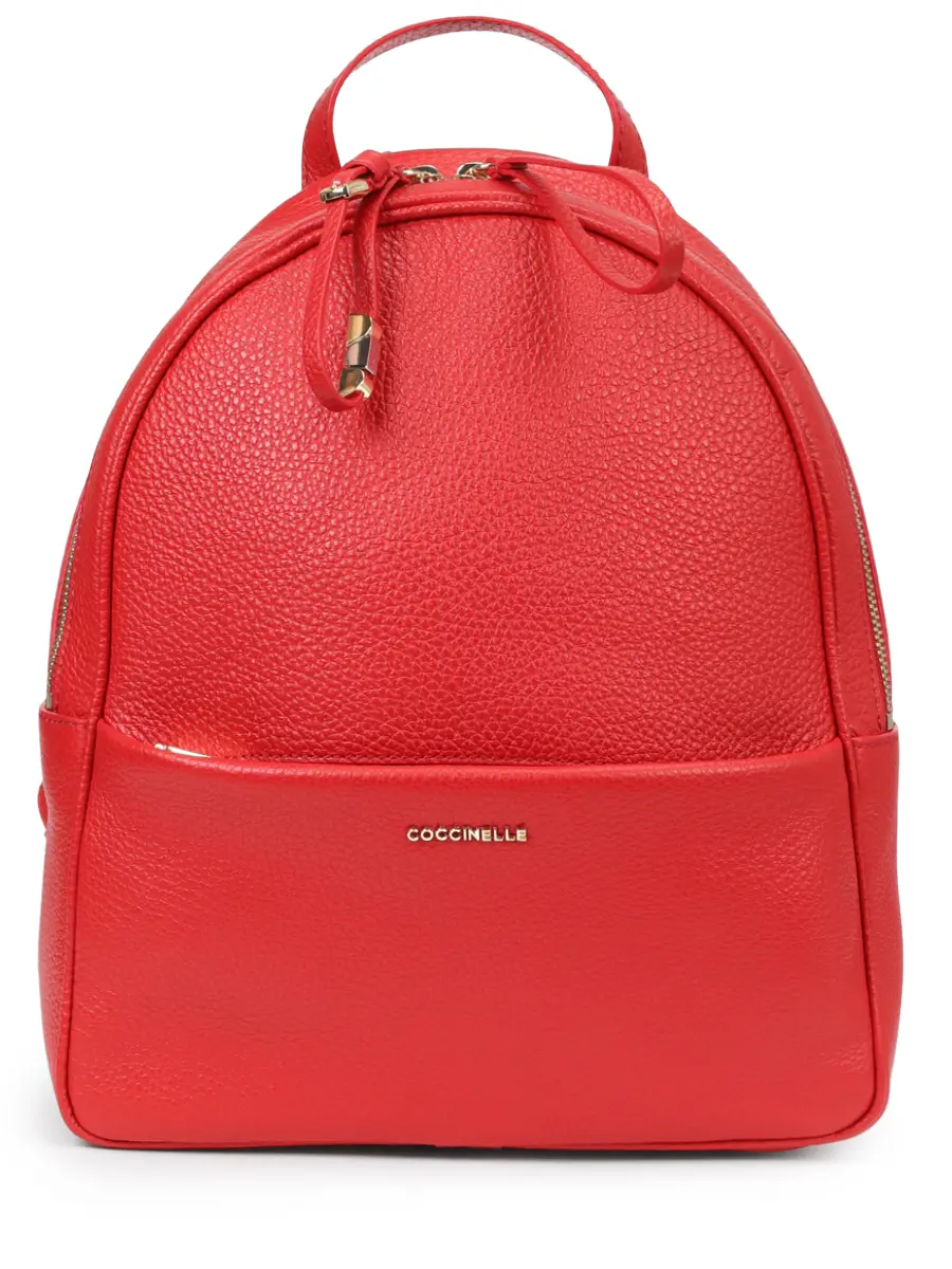 Рюкзак кожаный COCCINELLE E1 U45 14 02 01 R02 L Красный 