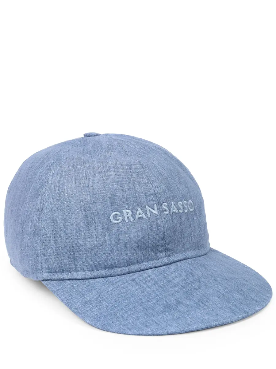 Бейсболка льняная GRAN SASSO 85105/57820/570 Деним 