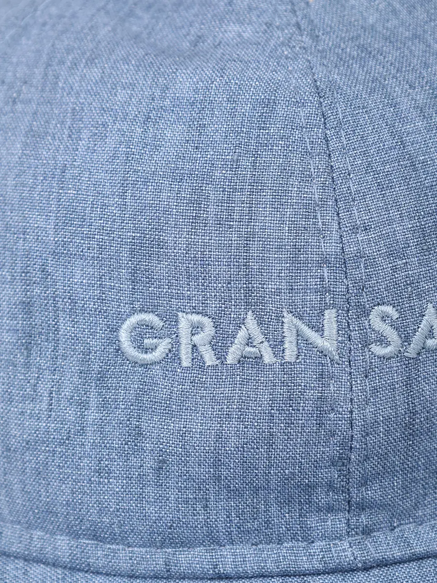Бейсболка льняная GRAN SASSO 85105/57820/570 Деним  Фото 3
