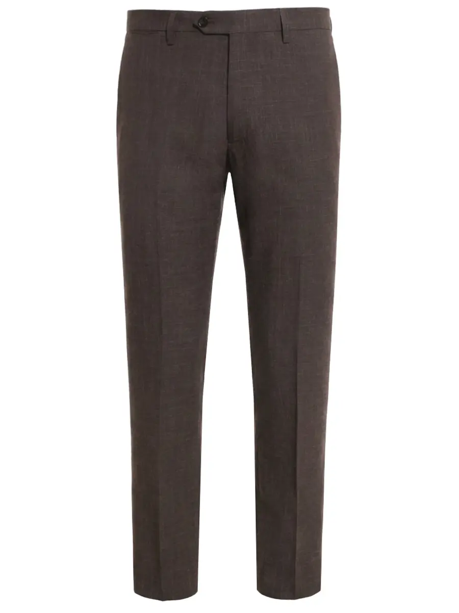 Брюки шерстяные BERWICH SC/1_LP184U Коричневый 