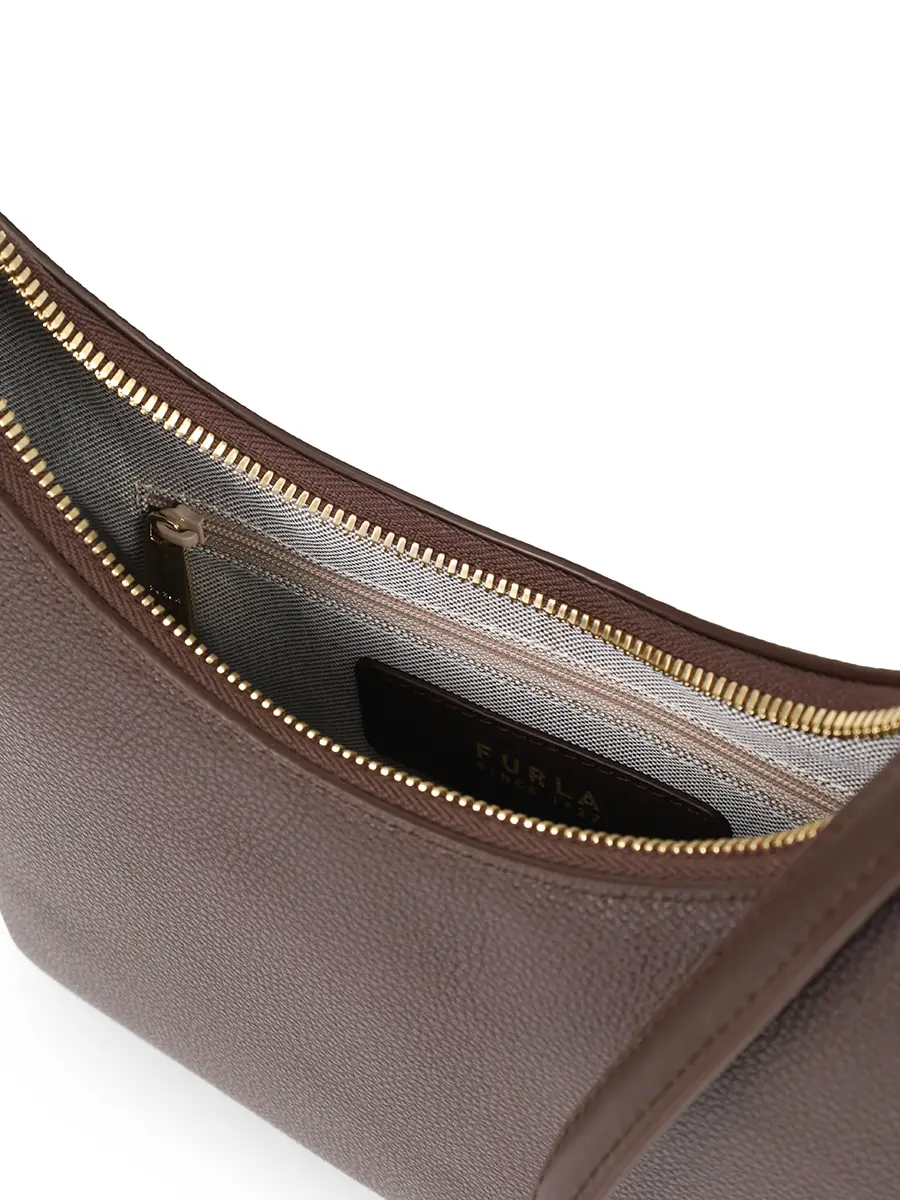 Сумка кожаная Goccia FURLA WB01500_BX3353_1_007 Коричневый  Фото 3