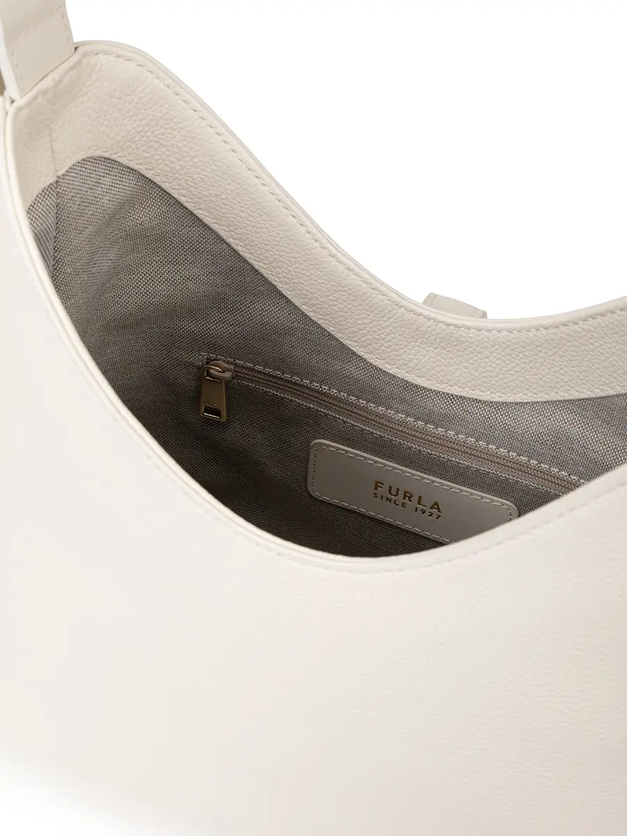 Сумка кожаная FURLA WB01979_BX3353_1_007 Белый  Фото 3
