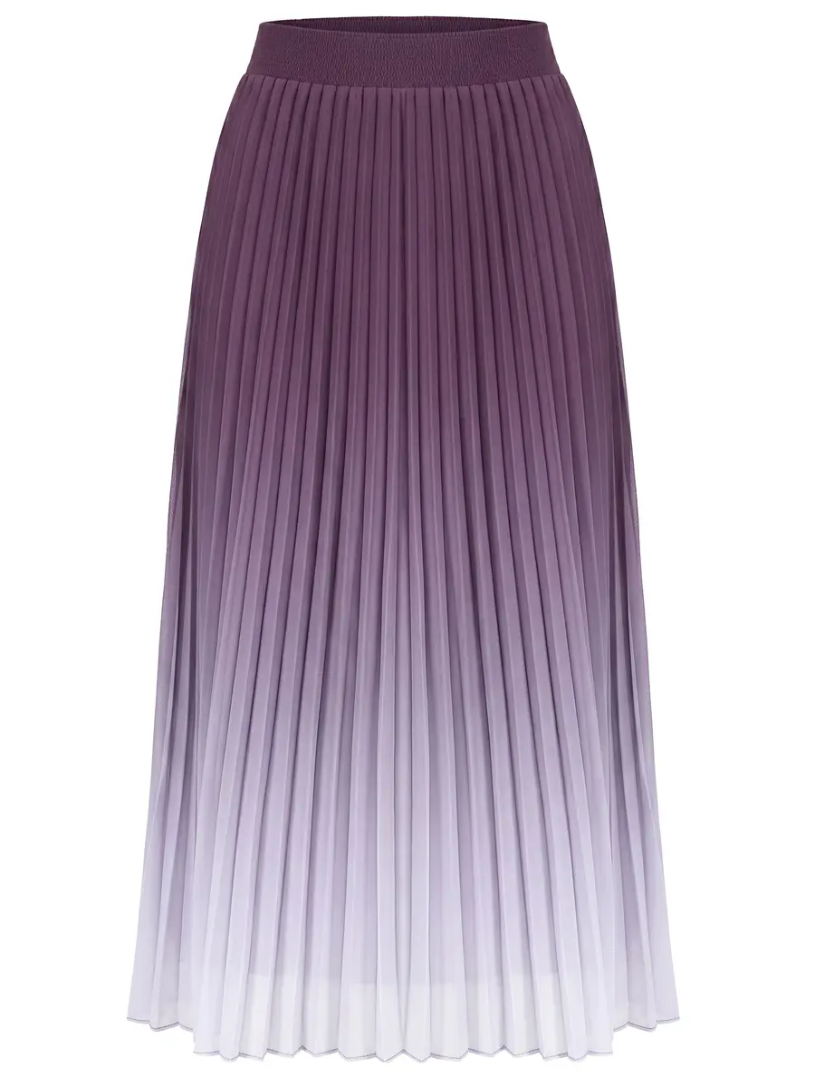 Юбка плиссированная ELENA MIRO 1021Z0024119 Фиолетовый 