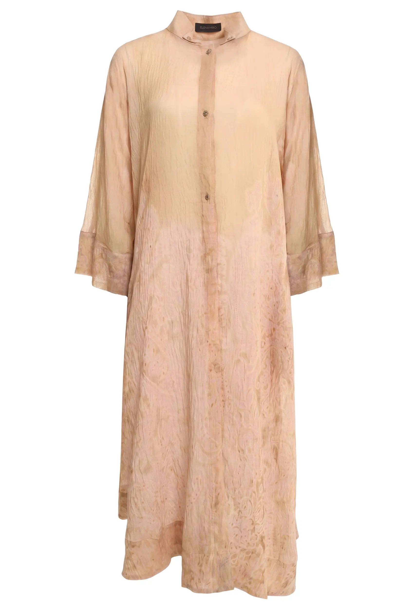 Платье из лиоцелла ELENA MIRO 2003Z030QS01 Бежевый 