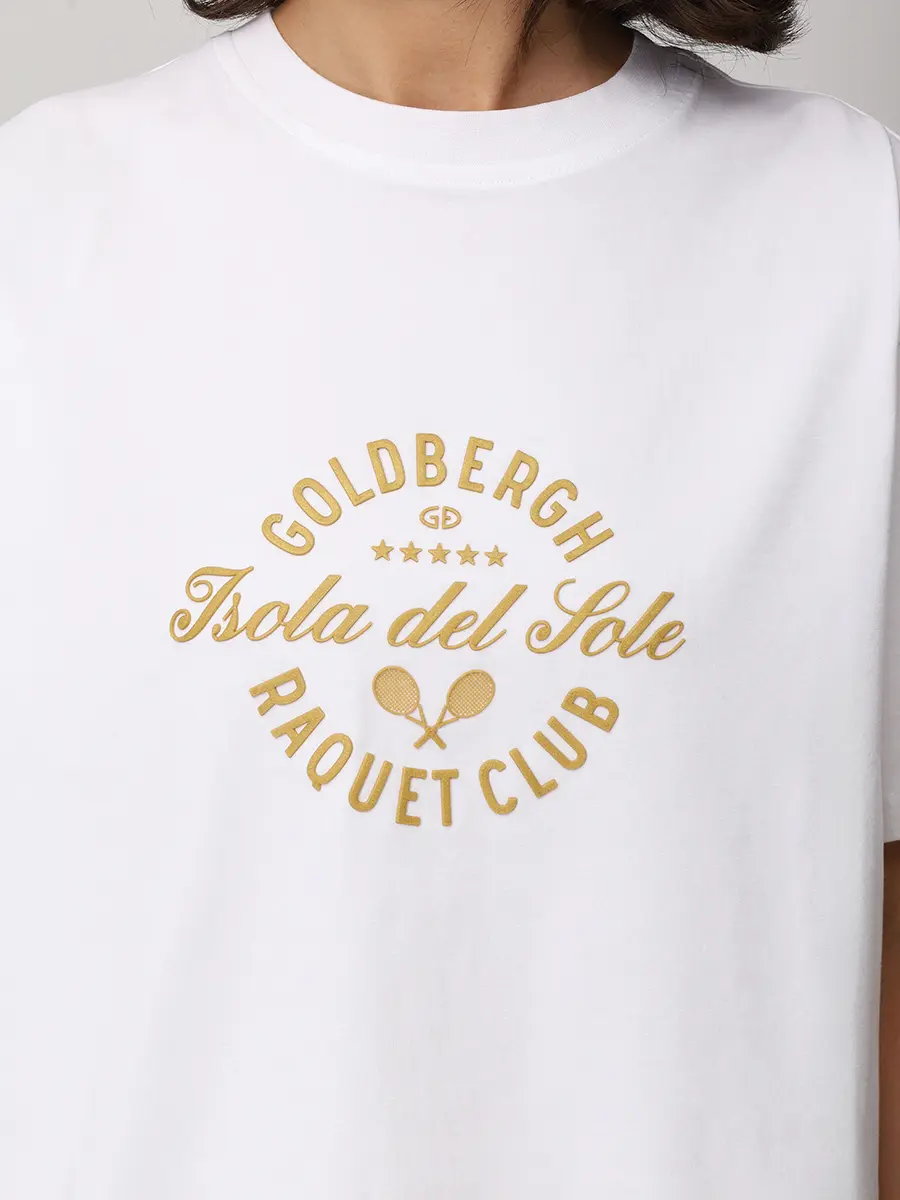 Футболка хлопковая GOLDBERGH GB37212261/8000 Белый  Фото 5