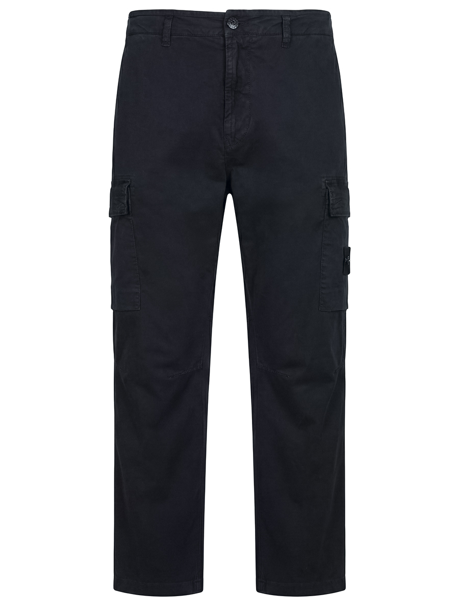 Брюки-карго хлопковые STONE ISLAND