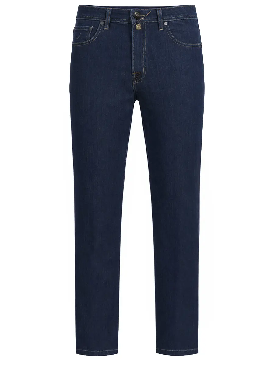 Джинсы Slim Fit хлопковые JACOB COHEN BARD JUM_QM004 059 S3735 R2 100D Темно- Синий 