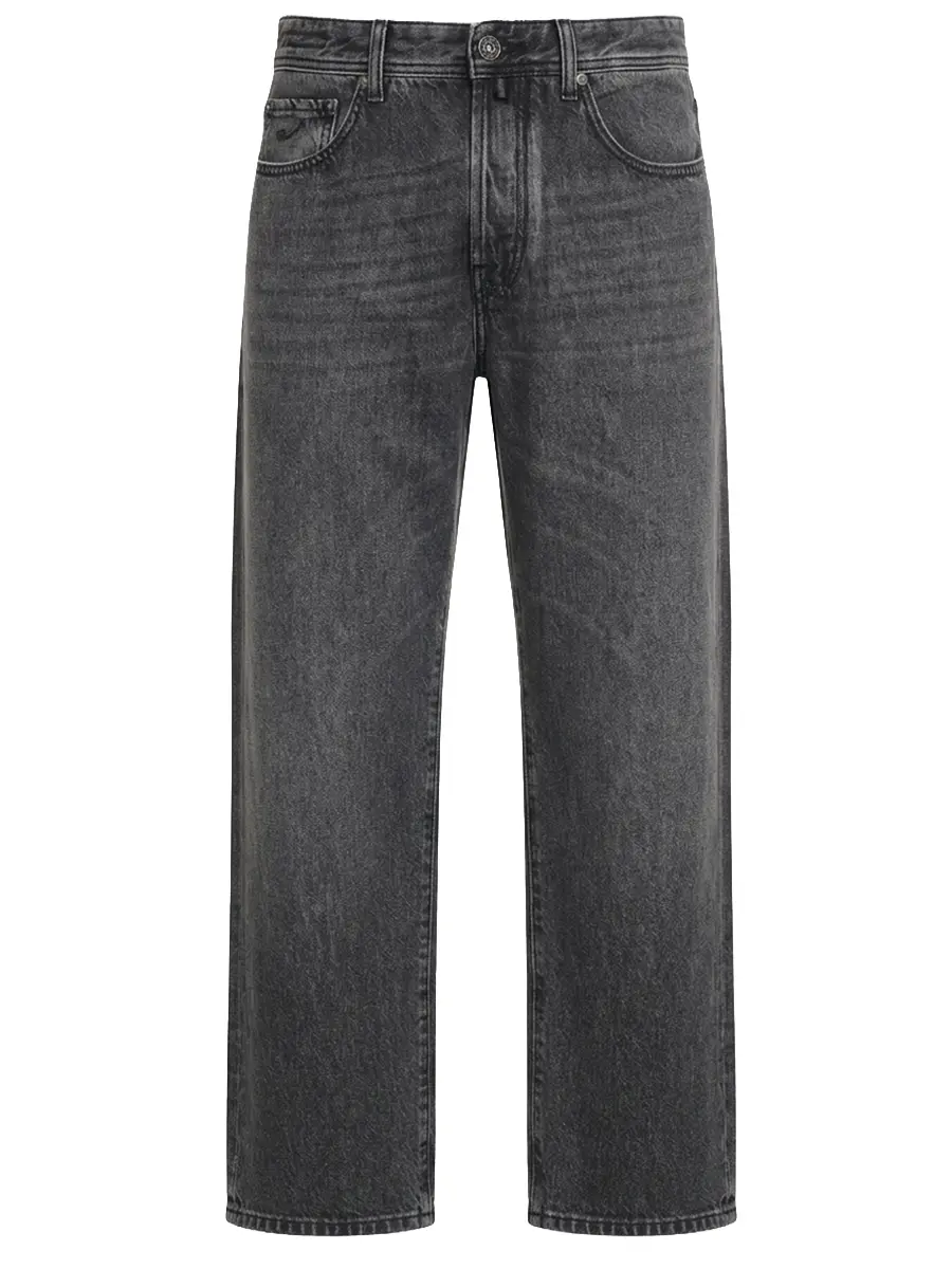 Джинсы Regular Fit хлопковые JACOB COHEN CHRIS JUM_QM035 030 T733A V1 500D Темно- Серый 