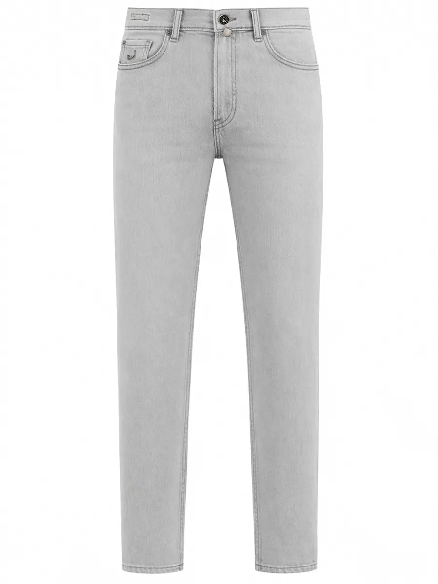 Джинсы Regular Fit хлопковые JACOB COHEN EDO JUM_QM031 030 T733A V3 700D Серый 