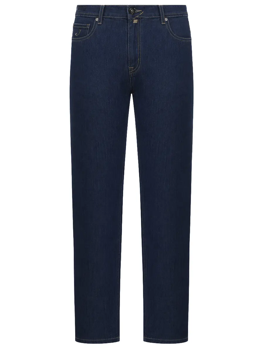 Джинсы Regular Fit хлопковые JACOB COHEN LUIS JUM_QM034 059 S3735 R2 100D Темно- Синий 