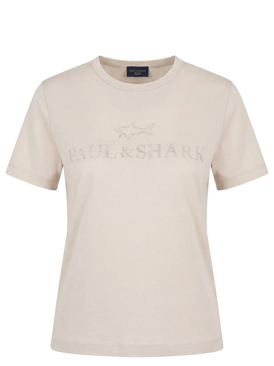Футболка из хлопка и лиоцелла Paul & Shark
