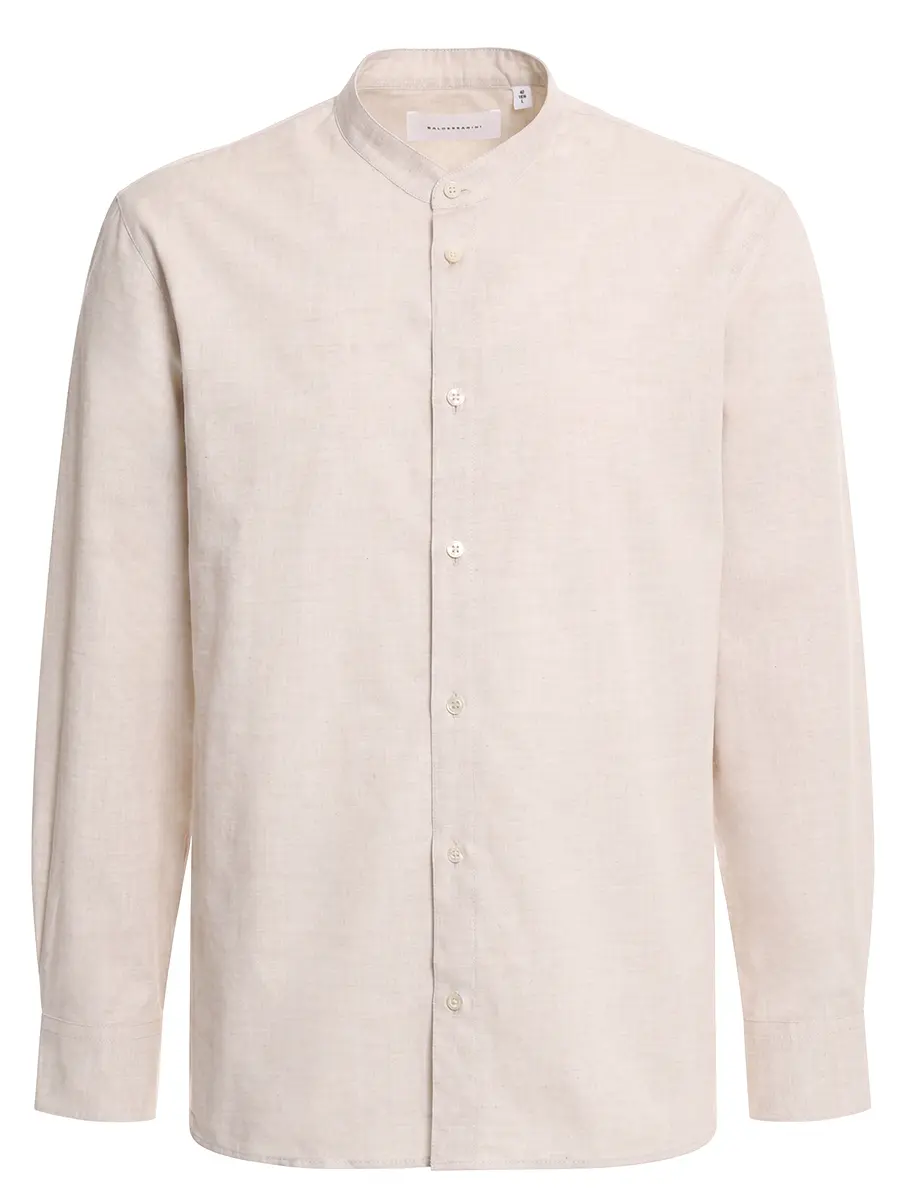 Рубашка Regular Fit хлопка и льна BALDESSARINI B3 56103.3906/8122 Бежевый 